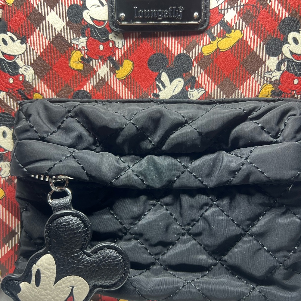 Loungefly Mickey Mouse Patterned Bag - image 2